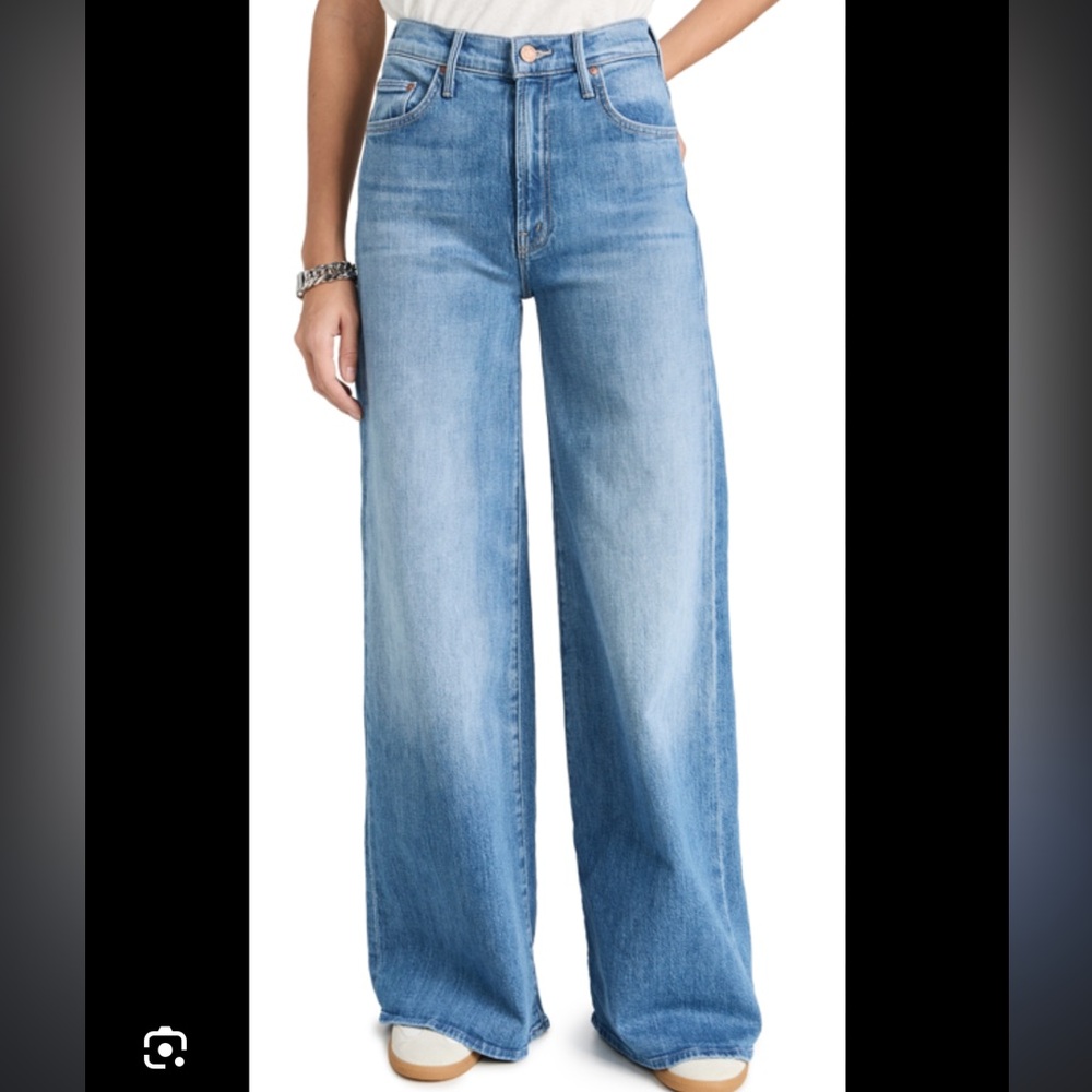 Mother jeans undercover wide leg high waisted jeans in New Sheriff In Town